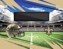 [Personalization Only] Official NFL New Orleans Saints - 62"x84"