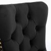 Contemporary Velvet Upholstered Dining Chair